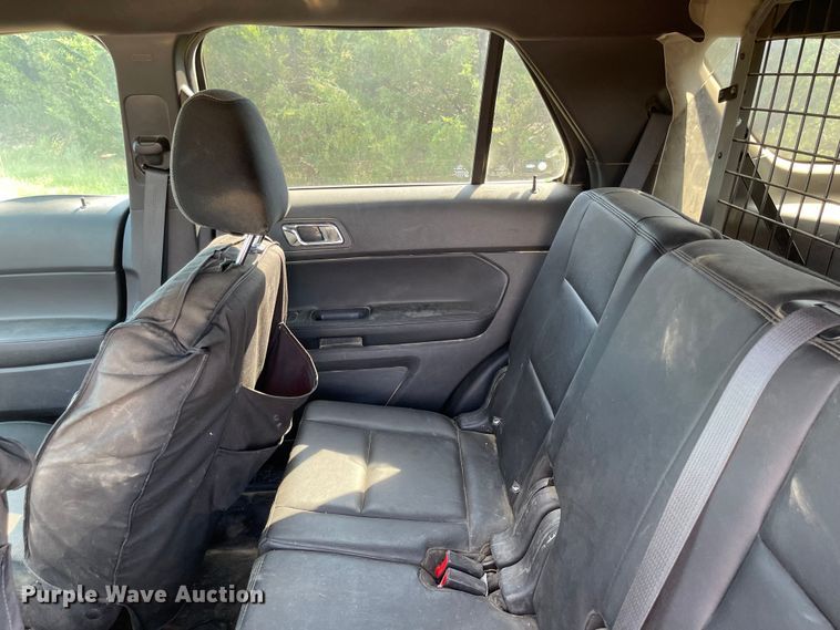 image for item LF9263 2015 Ford Explorer Police Interceptor  SUV