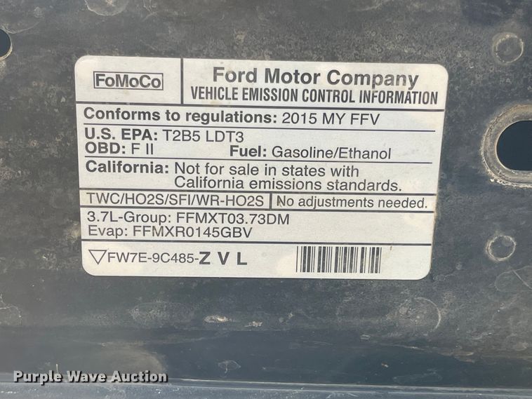 image for item LF9263 2015 Ford Explorer Police Interceptor  SUV