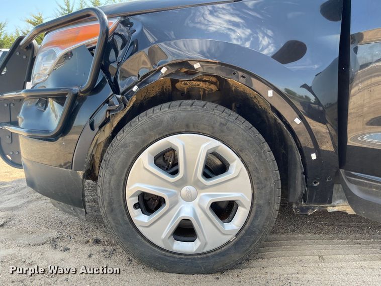 image for item LF9263 2015 Ford Explorer Police Interceptor  SUV