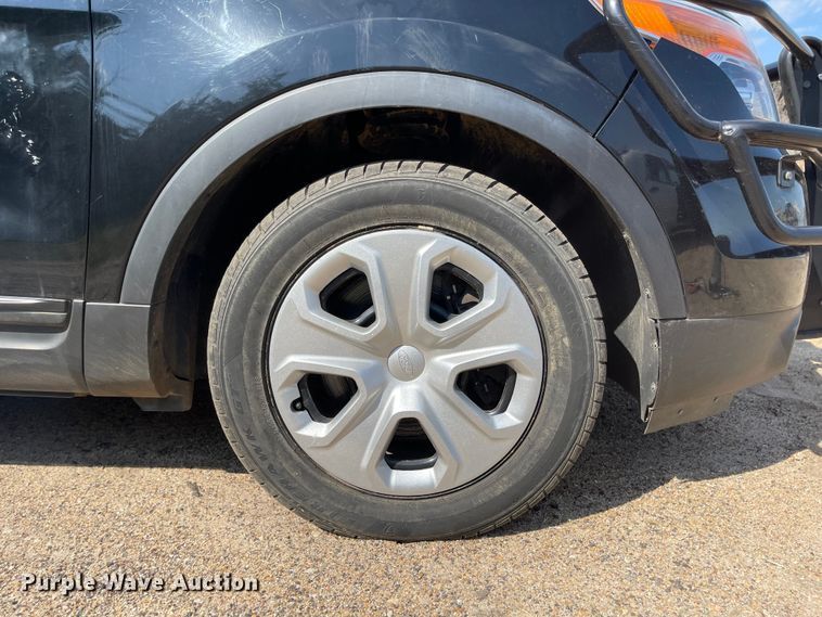 image for item LF9263 2015 Ford Explorer Police Interceptor  SUV