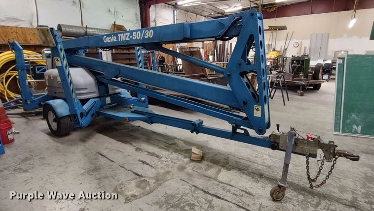 image for item LK9036 2002 Genie TMZ50  boom lift