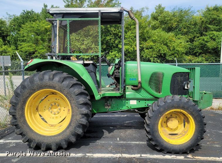 image for item LM9587 2006 John Deere 6415 MFWD tractor
