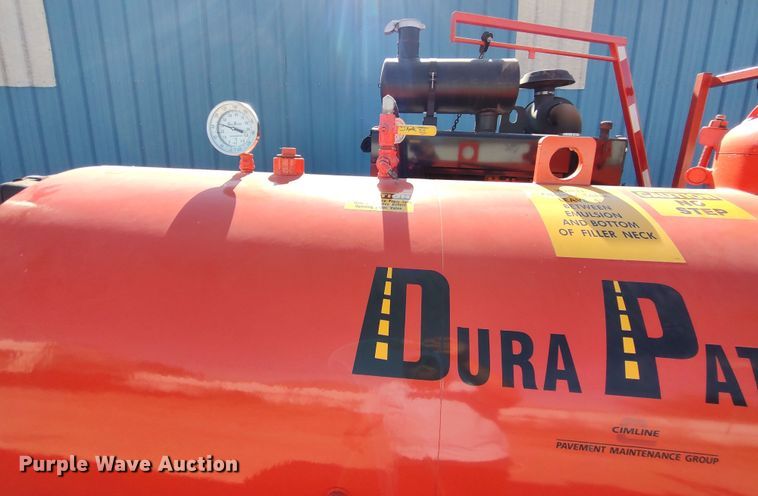 image for item LU9212 2014 Duraco DuraPatcher 125DJT  pot hole patcher