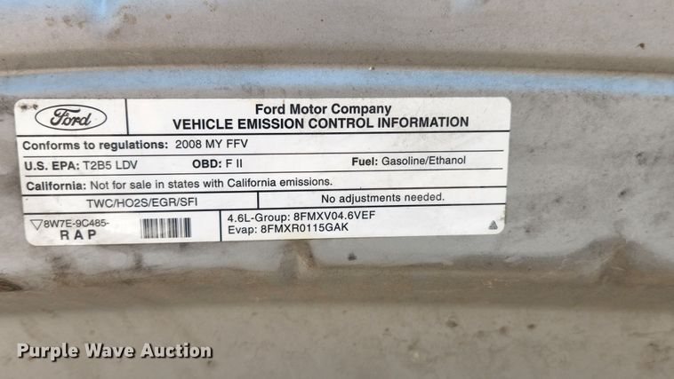 image for item MK9046 2008 Ford Crown Victoria Police Interceptor