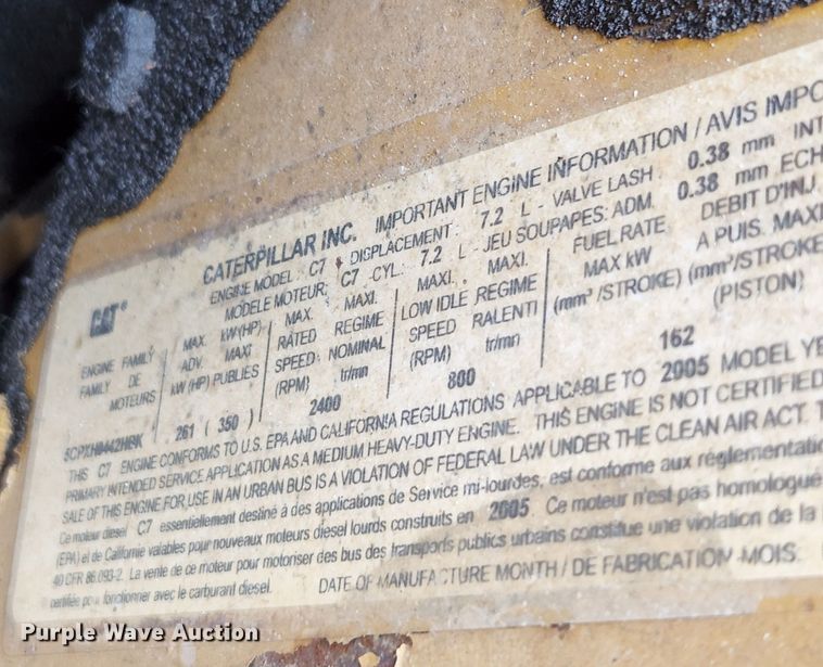 image for item MK9084 2006 Blue Bird Vision  school bus