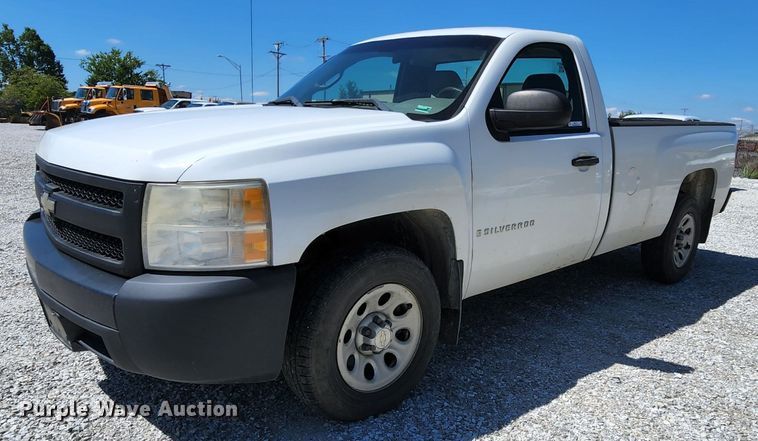 image for item MK9127 2008 Chevrolet Silverado 1500  pickup truck
