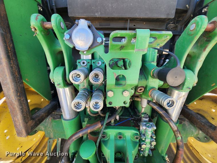 image for item MK9132 2007 John Deere 6415 MFWD tractor