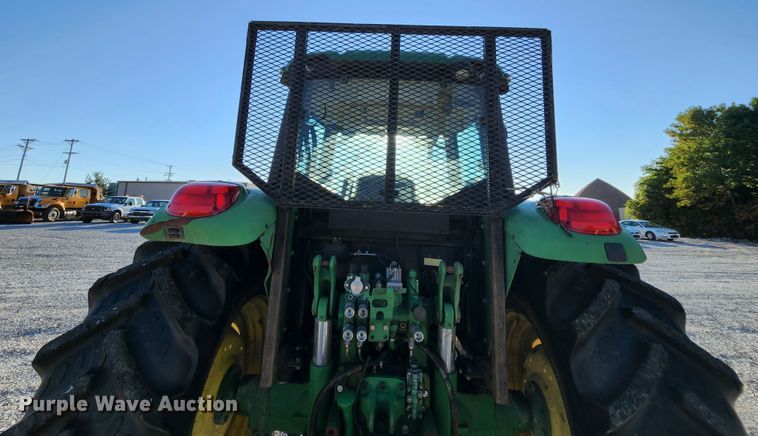 image for item MK9132 2007 John Deere 6415 MFWD tractor