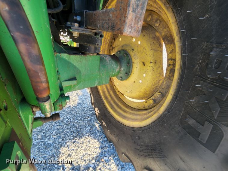 image for item MK9132 2007 John Deere 6415 MFWD tractor
