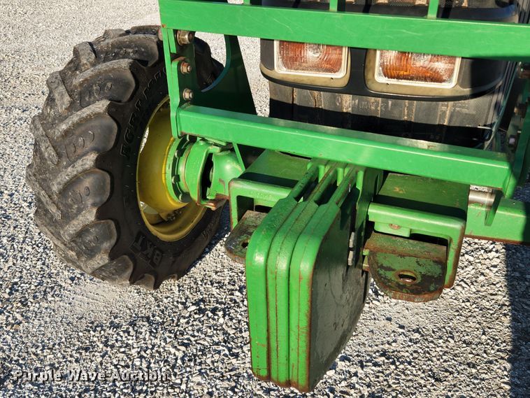 image for item MK9132 2007 John Deere 6415 MFWD tractor