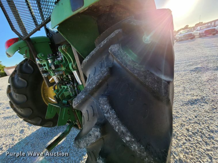 image for item MK9132 2007 John Deere 6415 MFWD tractor