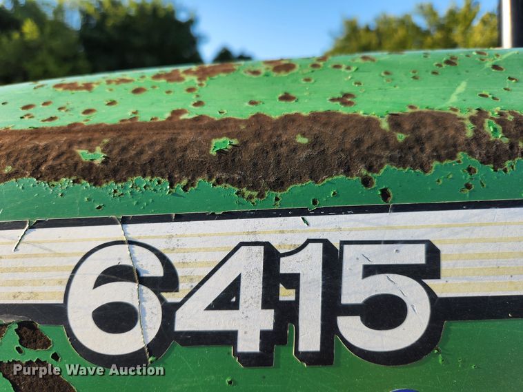 image for item MK9132 2007 John Deere 6415 MFWD tractor