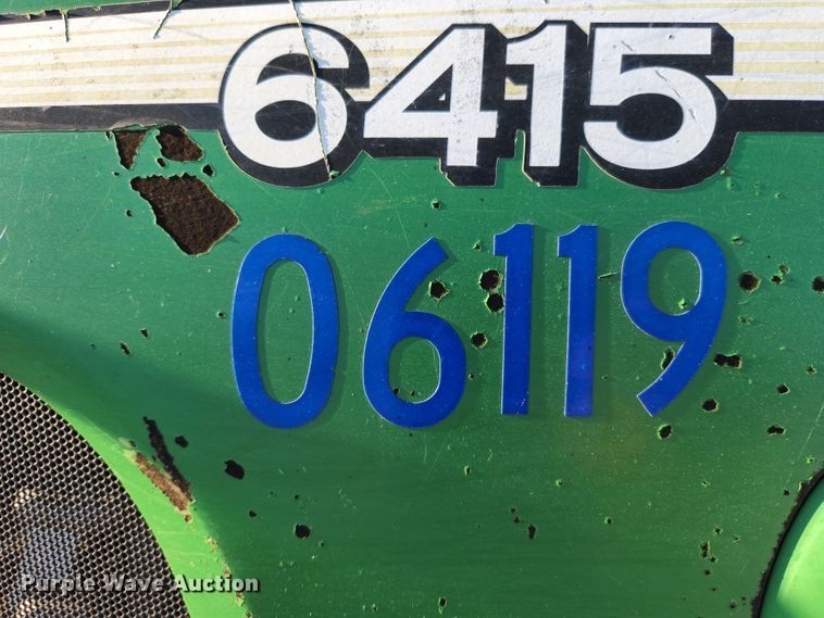 image for item MK9132 2007 John Deere 6415 MFWD tractor