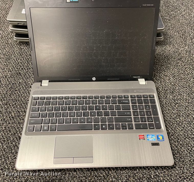 image for item MU9042 (6) HP laptops