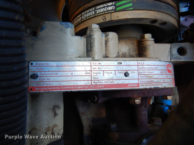 image for item MX9991 1989 International 9300  semi truck