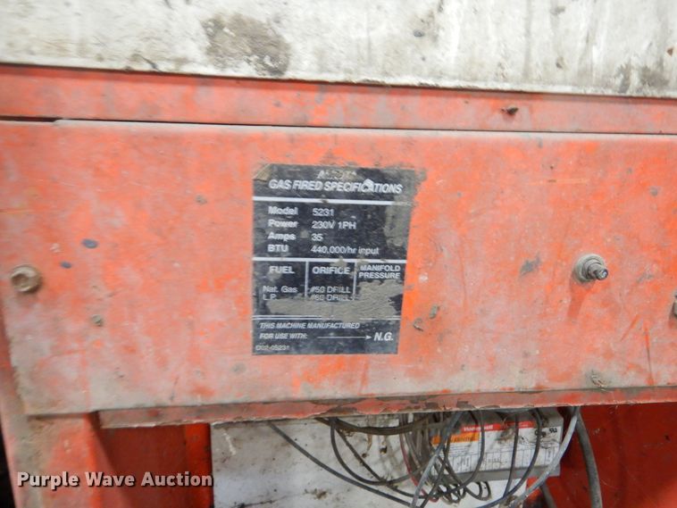 image for item MX9993 Atoka 5231  hot pressure washer