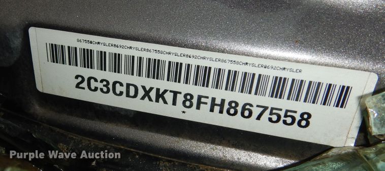 image for item DN1691 2015 Dodge Charger Police