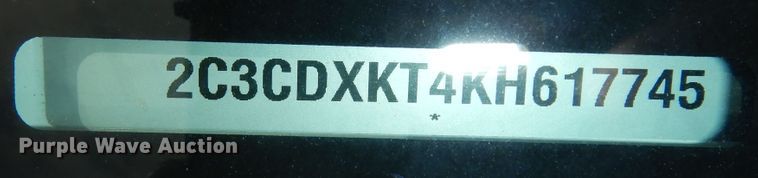 image for item DN1696 2019 Dodge Charger Police 