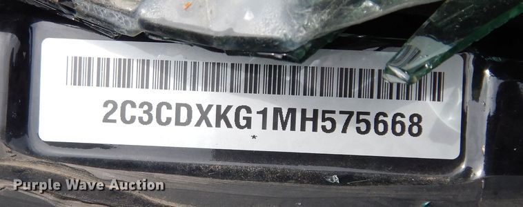 image for item DN1697 2021 Dodge Charger Police