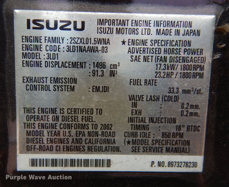 image for item DN1704 2003 Pace American  enclosed cargo trailer