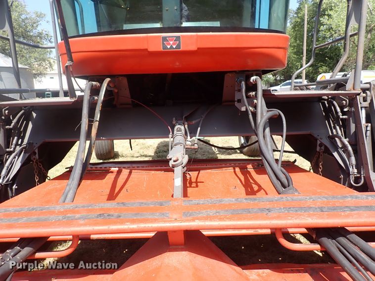 image for item DG2681 2009 Massey Ferguson 9635  windrower