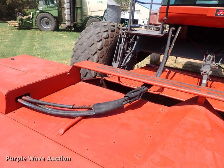 image for item DG2681 2009 Massey Ferguson 9635  windrower