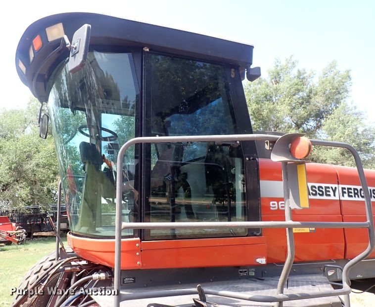 image for item DG2681 2009 Massey Ferguson 9635  windrower