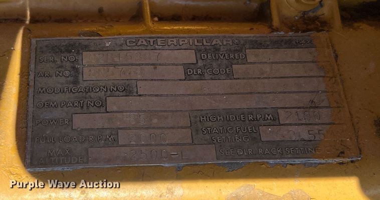 image for item DK7059 1977 International Paystar 5000  truck cab and chassis