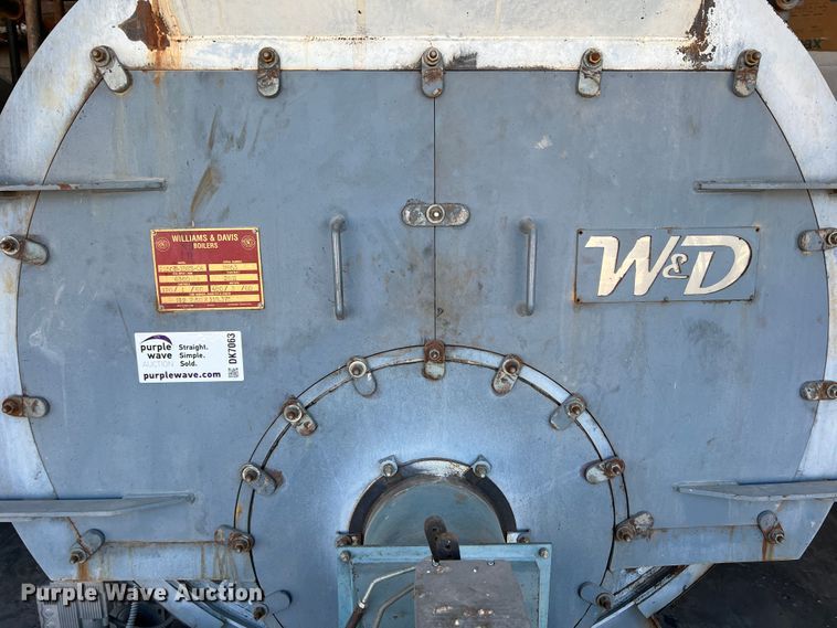 image for item DK7063 2011 Williams & Davis 2150D-150S  boiler