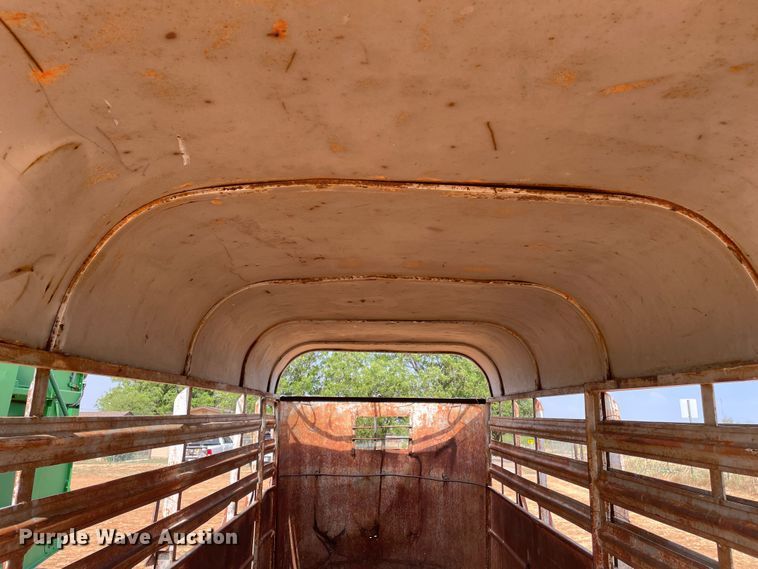 image for item DN5078 Shop built  livestock trailer