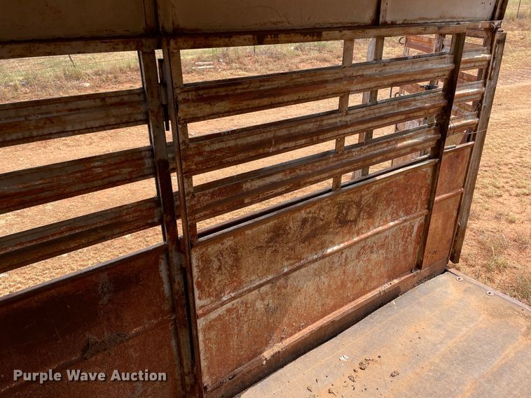 image for item DN5078 Shop built  livestock trailer