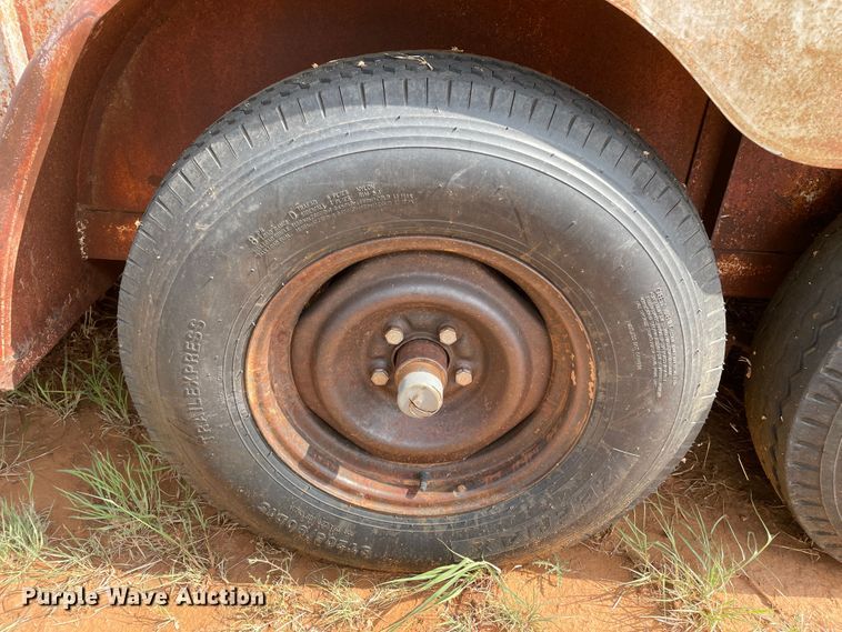 image for item DN5078 Shop built  livestock trailer