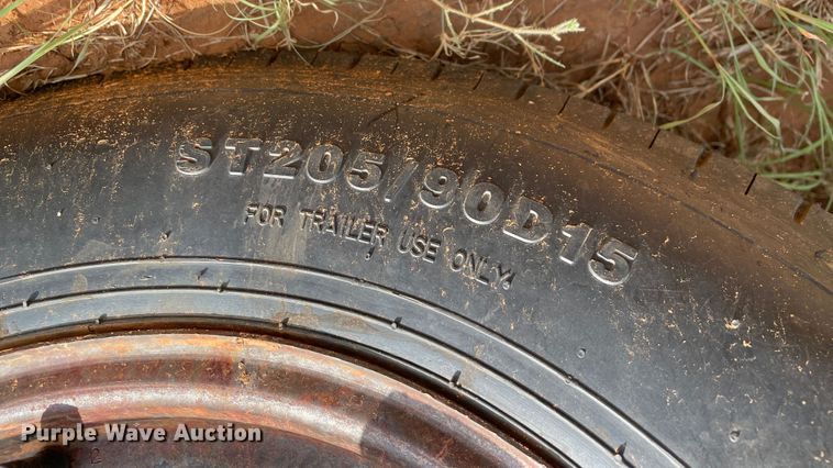 image for item DN5078 Shop built  livestock trailer