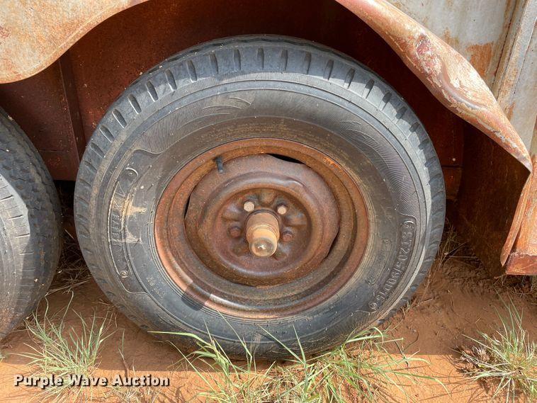 image for item DN5078 Shop built  livestock trailer
