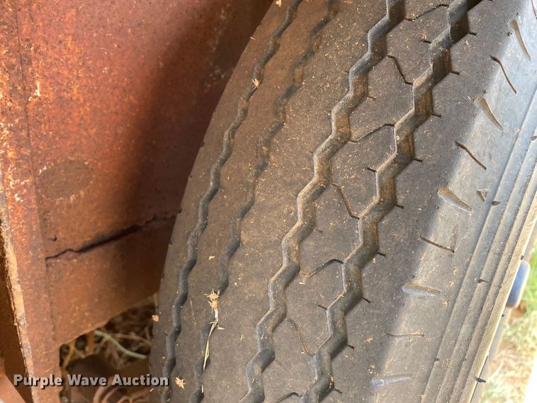 image for item DN5078 Shop built  livestock trailer