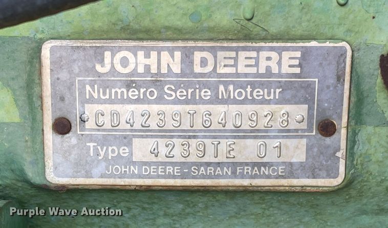 image for item DN5085 1985 John Deere 3830  windrower