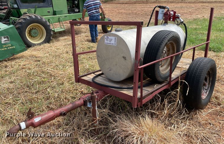 image for item DN5086 Shop built  fuel tank trailer