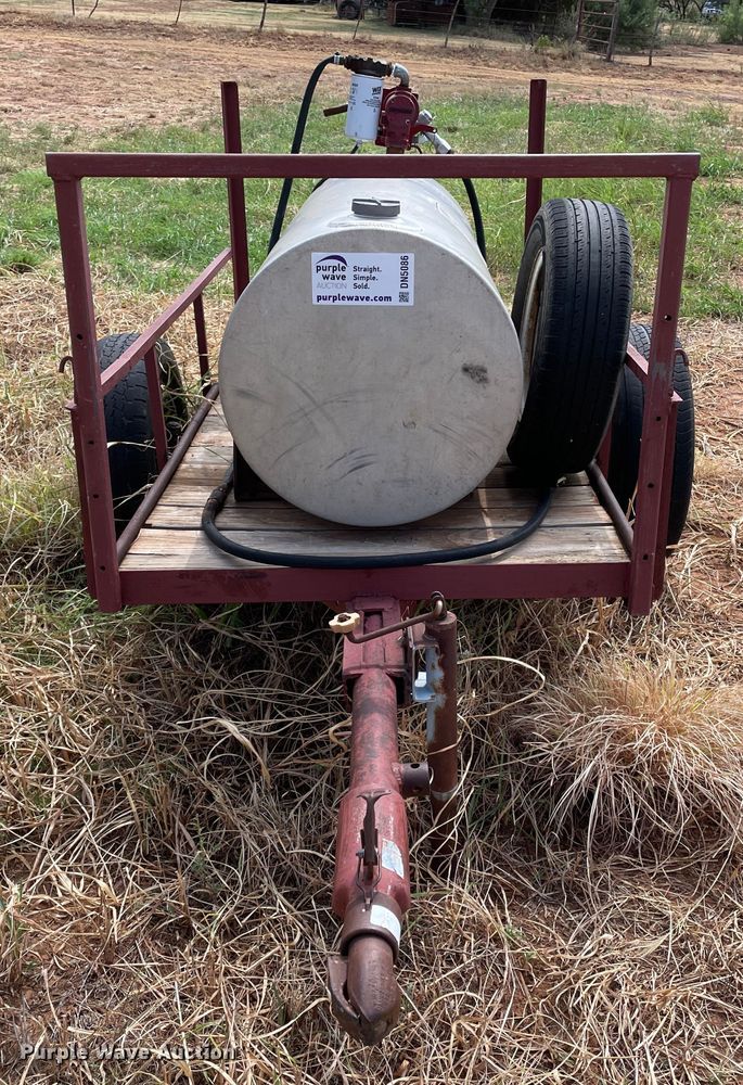 image for item DN5086 Shop built  fuel tank trailer