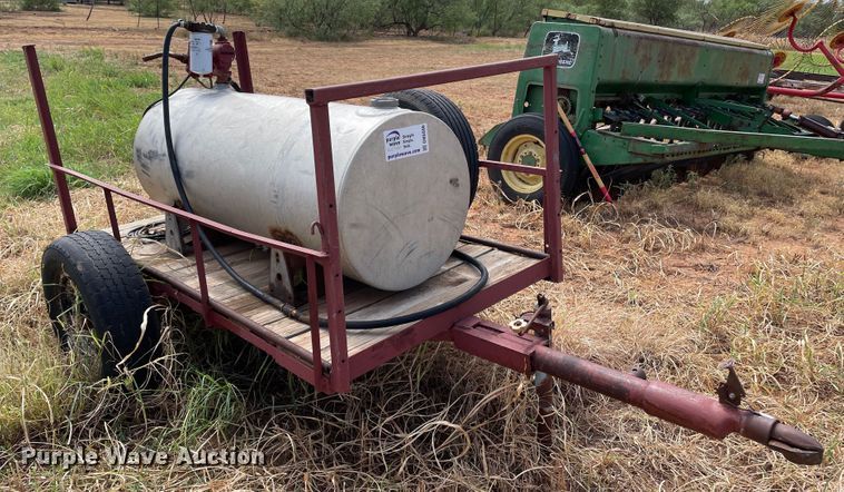 image for item DN5086 Shop built  fuel tank trailer