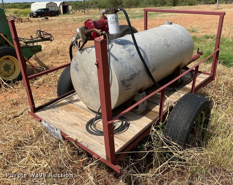 image for item DN5086 Shop built  fuel tank trailer