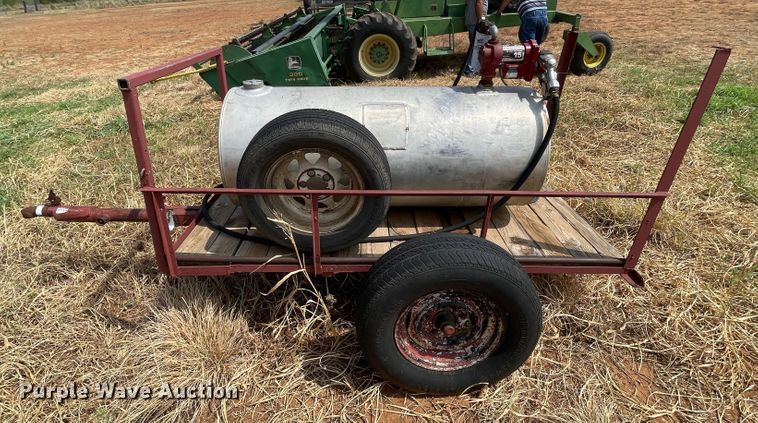 image for item DN5086 Shop built  fuel tank trailer
