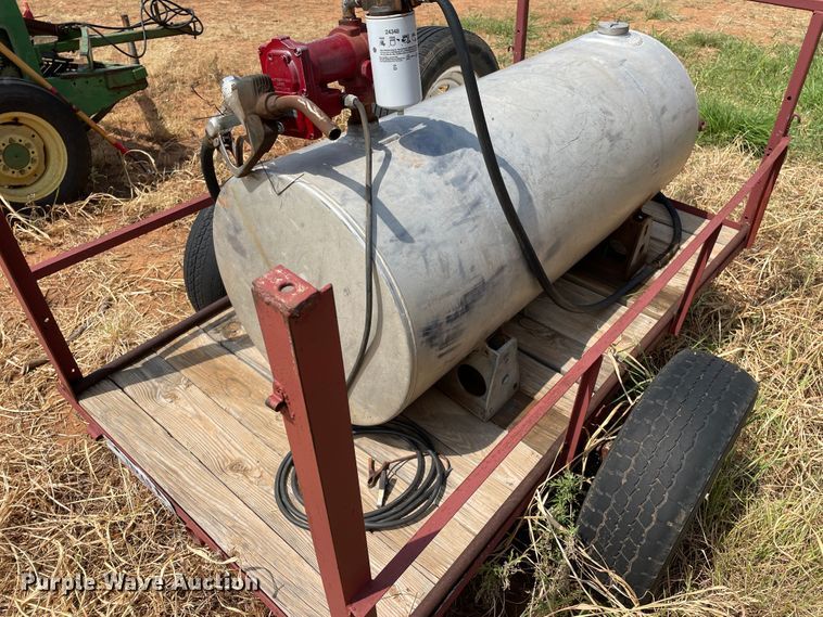 image for item DN5086 Shop built  fuel tank trailer