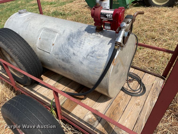 image for item DN5086 Shop built  fuel tank trailer