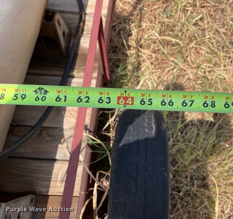 image for item DN5086 Shop built  fuel tank trailer