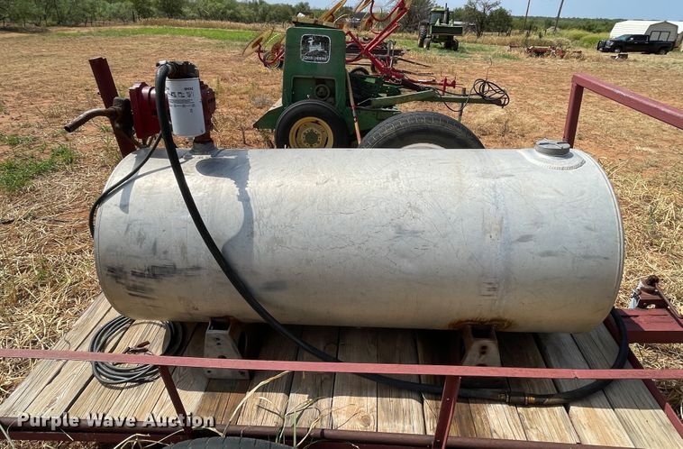 image for item DN5086 Shop built  fuel tank trailer