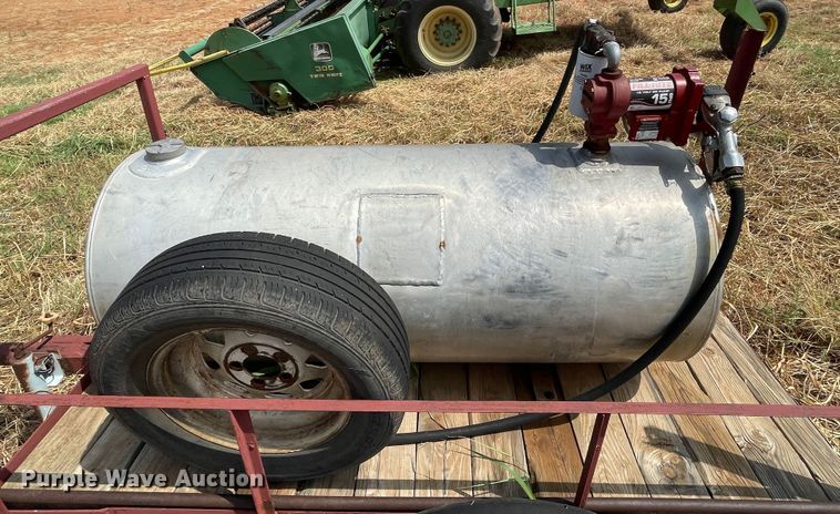 image for item DN5086 Shop built  fuel tank trailer