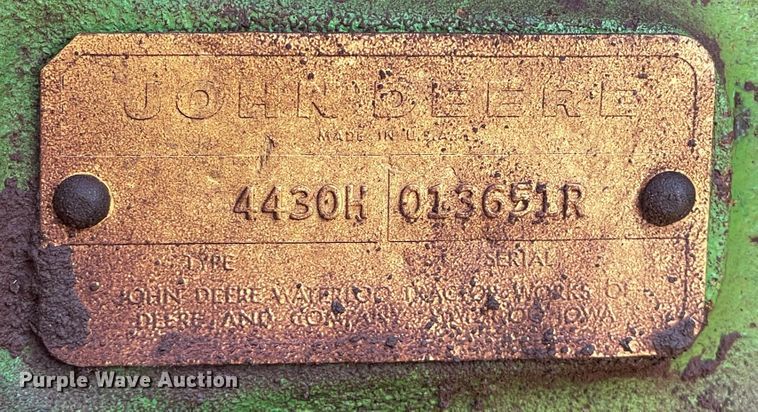 image for item DN5091 1973 John Deere 4430  tractor
