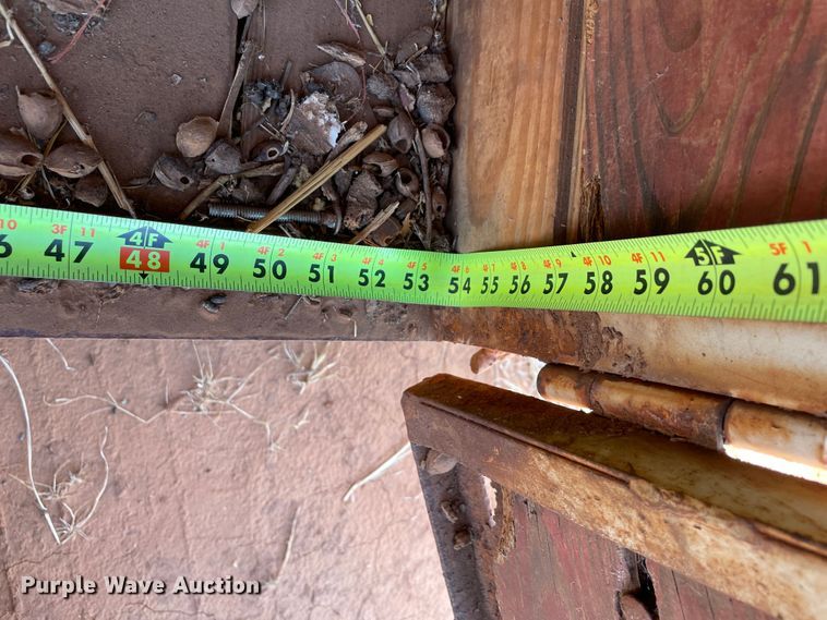 image for item DN5098 1970 Linville  livestock trailer