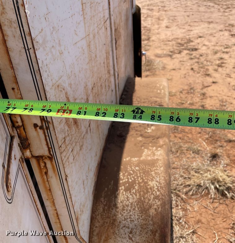 image for item DN5098 1970 Linville  livestock trailer