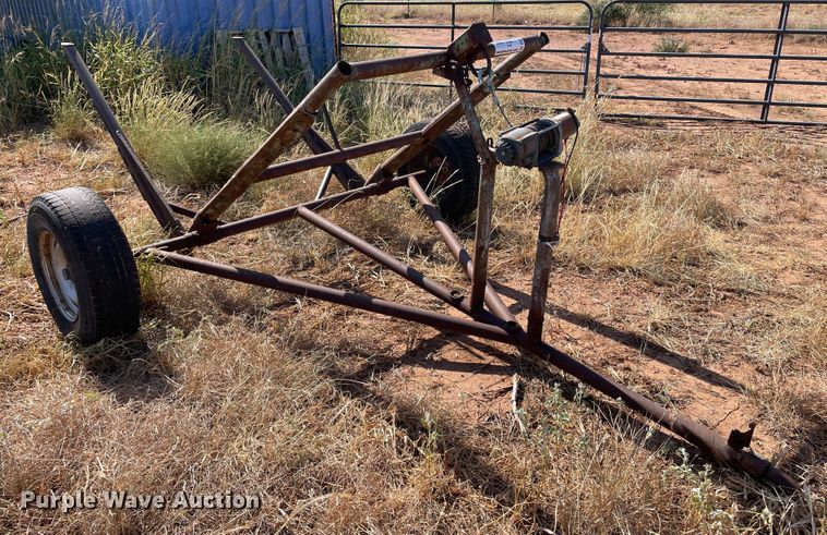 image for item DN5104 Shop built  hay bale mover